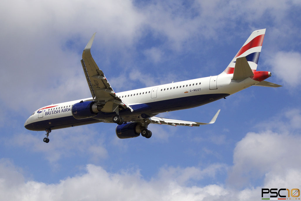G-NEOY  A321-251NX  9209  British Airways  @ London Heathrow ©  2022 Piti Spotter Club Verona