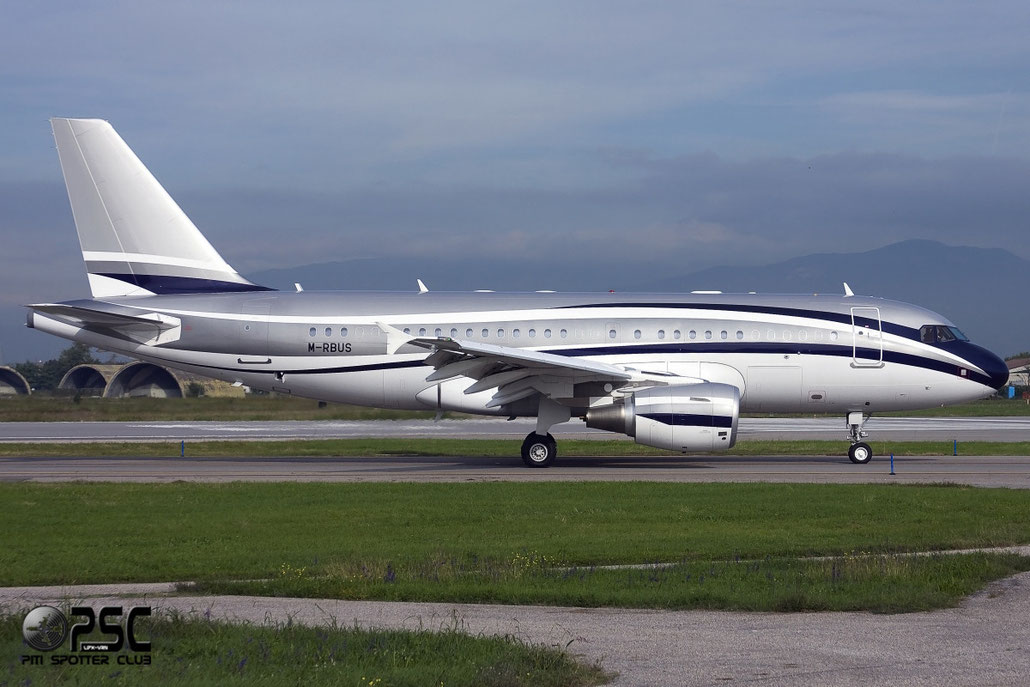 M-RBUS A319-115 (ACJ) 3856 Global Jet Luxembourg