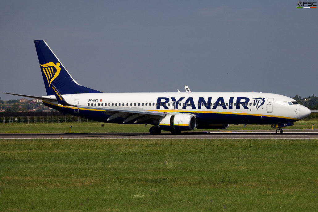 9H-QEG B737-800 44821/6829 Malta Air (Ryanair) @ Aeroporto di Verona - 08/2023  © Piti Spotter Club Verona