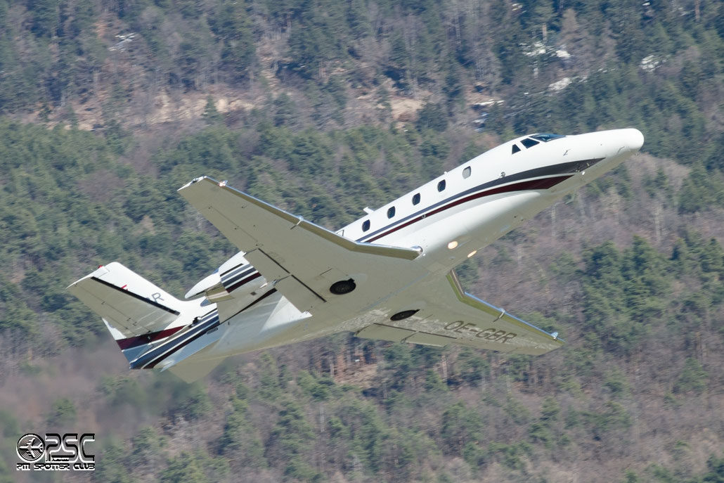 OE-GBR Ce560XLS 560-5749 ABC Bedarfsflug @ Aeroporto di Bolzano © Piti Spotter Club Verona