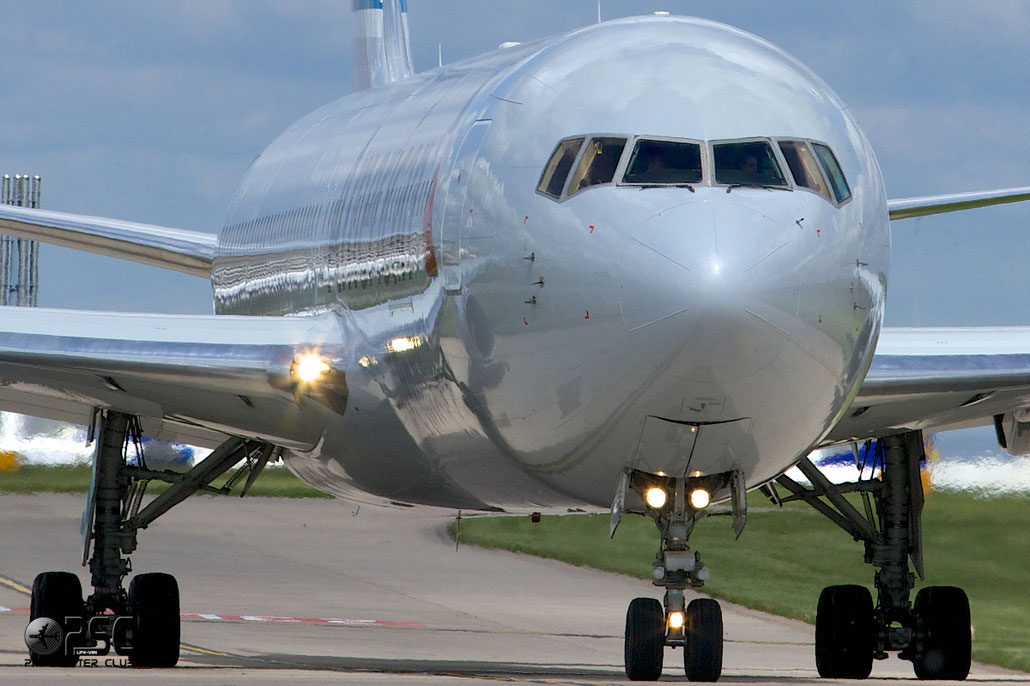N347AN B767-323ER 33086/908 American Airlines @ Manchester Airport 13.05.2014 © Piti Spotter Club Verona