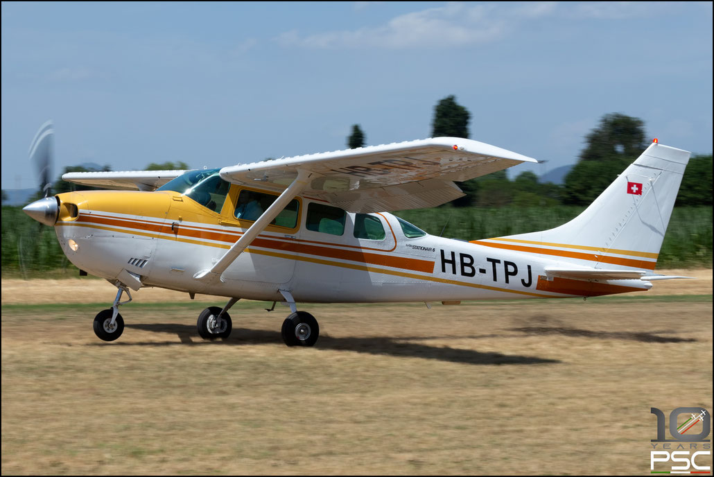 HB-TPJ : Cessna TU206G Turbo Stationair · Serial #: U20605308 · @ Bagnolo (PD) ©  2022 Piti Spotter Club Verona