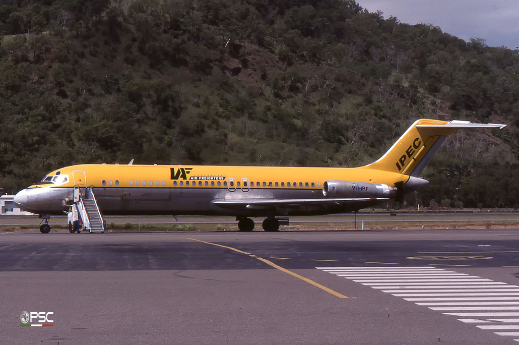 VH-IPF DC-9-33CF 47408/467 IPEC Aviation - Interstate Parcel Express Co. © 2017 courtesy of Marco Ceschi - Piti Spotter Club Verona