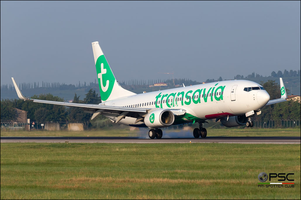 PH-HSA  B737-8K2  34171/2950  Transavia Airlines  @ Aeroporto di Verona 09.2020  © Piti Spotter Club Verona