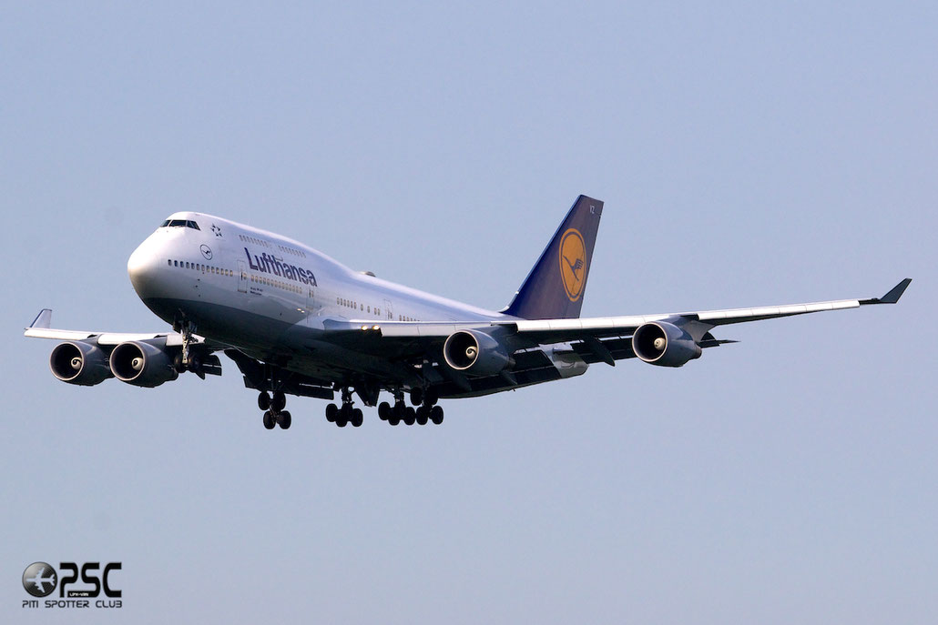 D-ABVZ B747-430 29870/1264 Lufthansa @ Frankfurt Airport  25.07.2014 © Piti Spotter Club Verona
