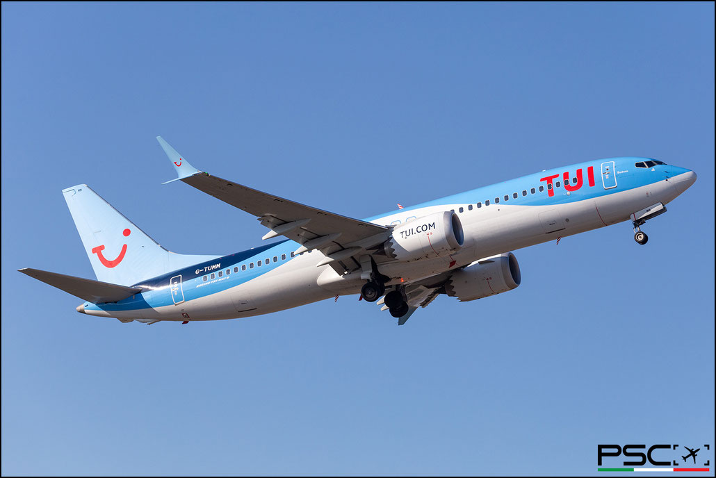 G-TUMM B737-8 44654/8243 TUI Airways@ Aeroporto di Verona 01 2024 © Piti Spotter Club Verona