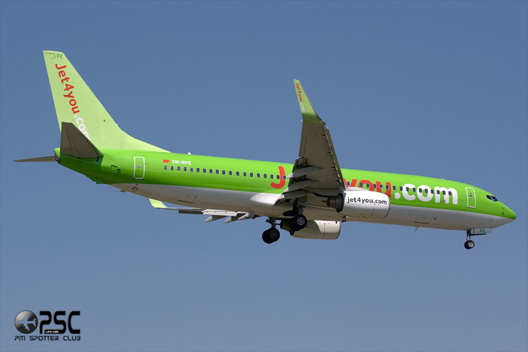 CN-RPE B737-8K5 27990/246 Jet4You