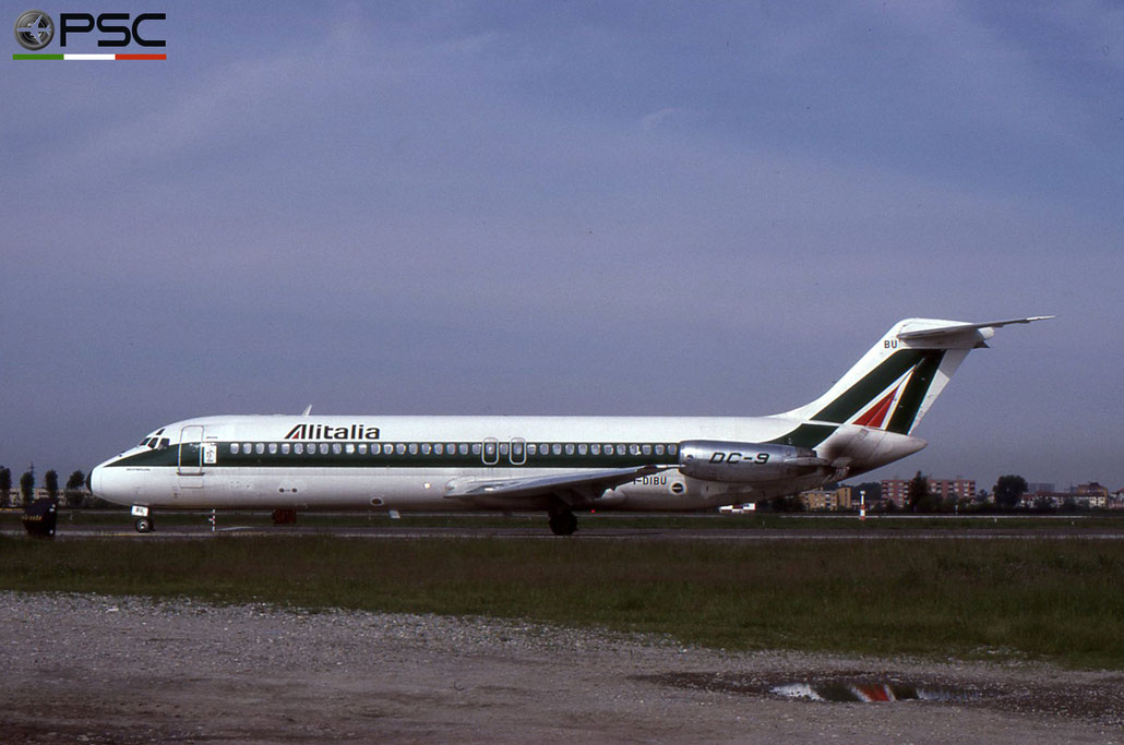 I-DIBU DC-9-32 47047/183 Alitalia © 2018 courtesy of Marco Ceschi - Piti Spotter Club Verona