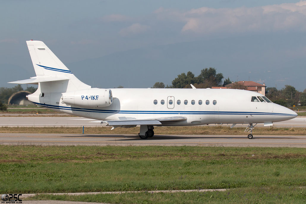 P4-IKF Falcon 2000 227 Ikaros Aviation AVV