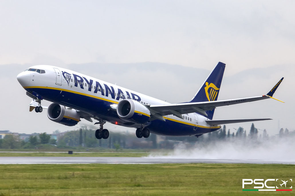 EI-IHK Boeing 737-8 200 62358 8627 LEAP-1B27  Ryanair 2023  @ Aeroporto di Verona 04 2024 © Piti Spotter Club Verona