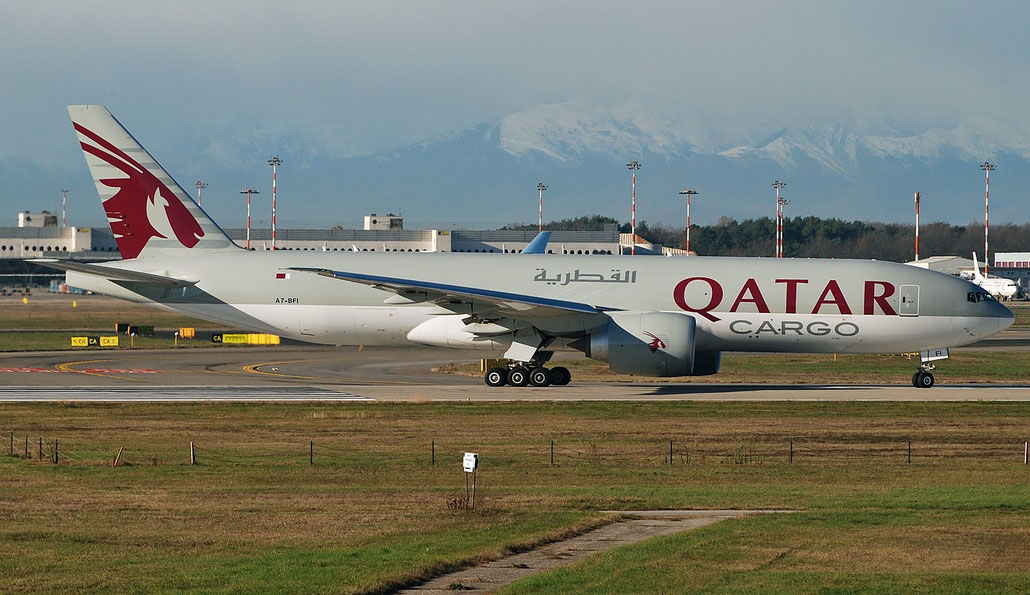 A7-BFI B777-FDZ 62083/1392 Qatar Airways @ Milano Malpensa  09.12.2018 © Piti Spotter Club Verona