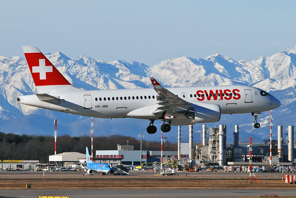 HB-JBB CS100 50011 Swiss Global Air Lines @ Milano Malpensa Airport 29.12.2017 © Piti Spotter Club Verona