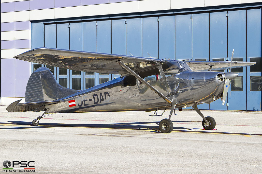 OE-DAD Private Cessna 170B #26920 Cessna 170B @ Aeroporto di Trento 11 2021 © Piti Spotter Club Verona
