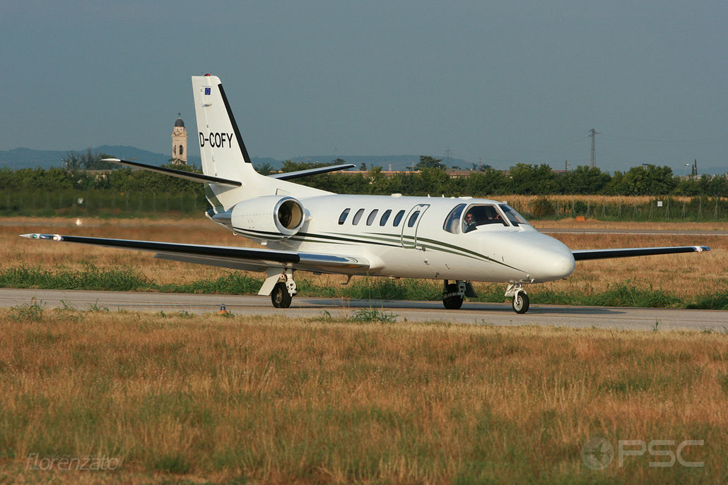 D-COFY Ce550 Bravo 550-0992 @ Aeroporto di Verona 2009  © Piti Spotter Club Verona