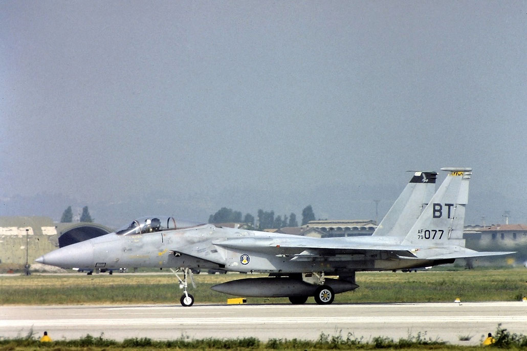 79-0077   F-15C-26-MC  626/C146  114th FS   @ Aeroporto di Verona   © Piti Spotter Club Verona