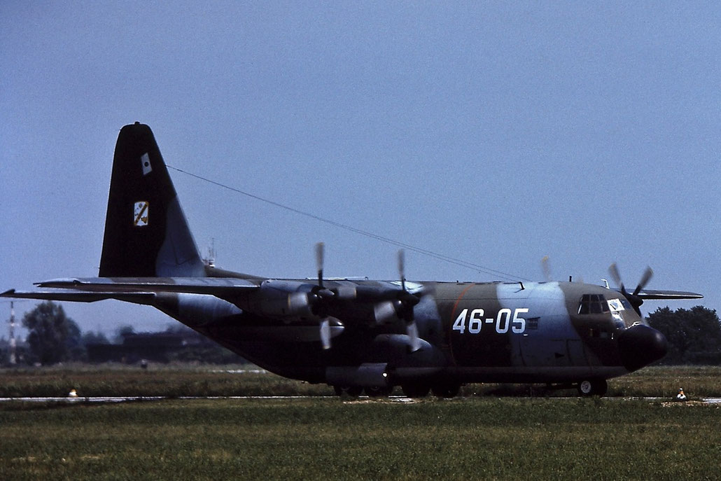 MM61991  46-05  C-130H  4447 @ Aeroporto di Verona © Piti Spotter Club Verona 