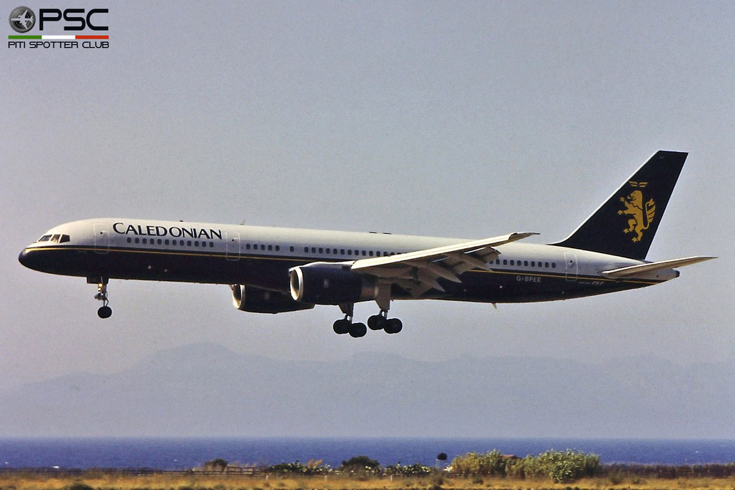 G-BPEE B757-236 25060/364 Caledonian Airways © 2018 courtesy of Marco Ceschi - Piti Spotter Club Verona