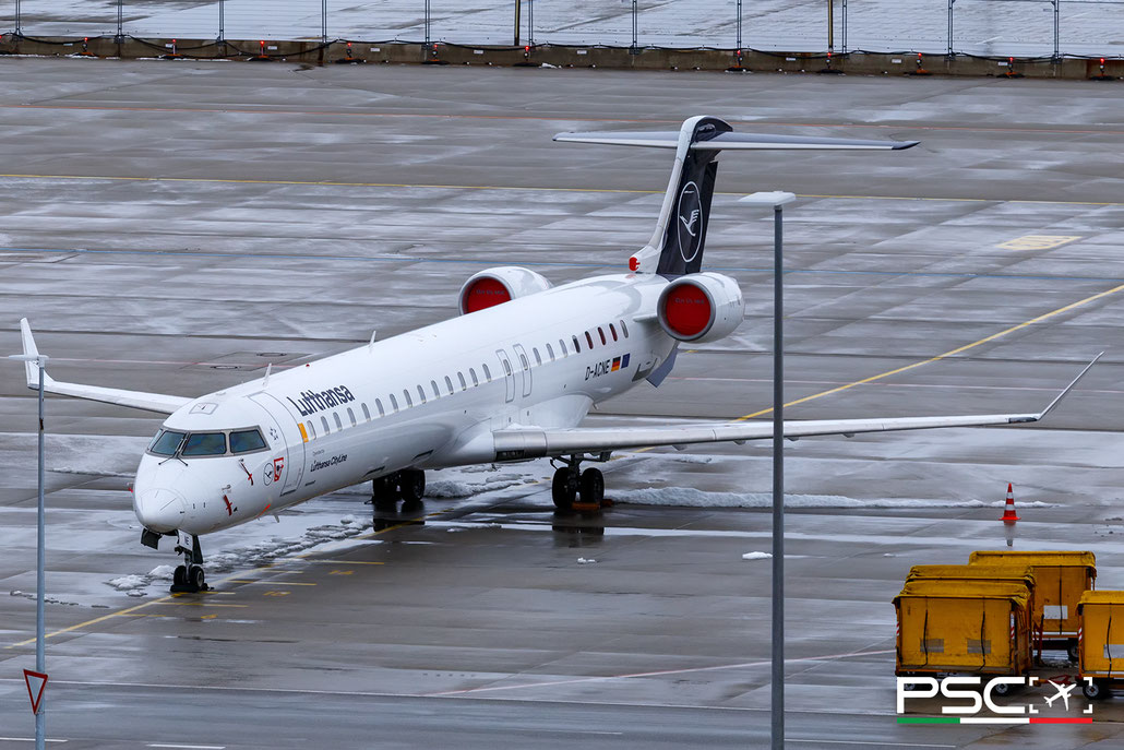 D-ACNE Bombardier CRJ-900LR 15241  CF34-8C5 Helmstedt Lufthansa Cityline>Lufthansa 2009  @ Munich MUC 02 2026 © Piti Spotter Club Verona