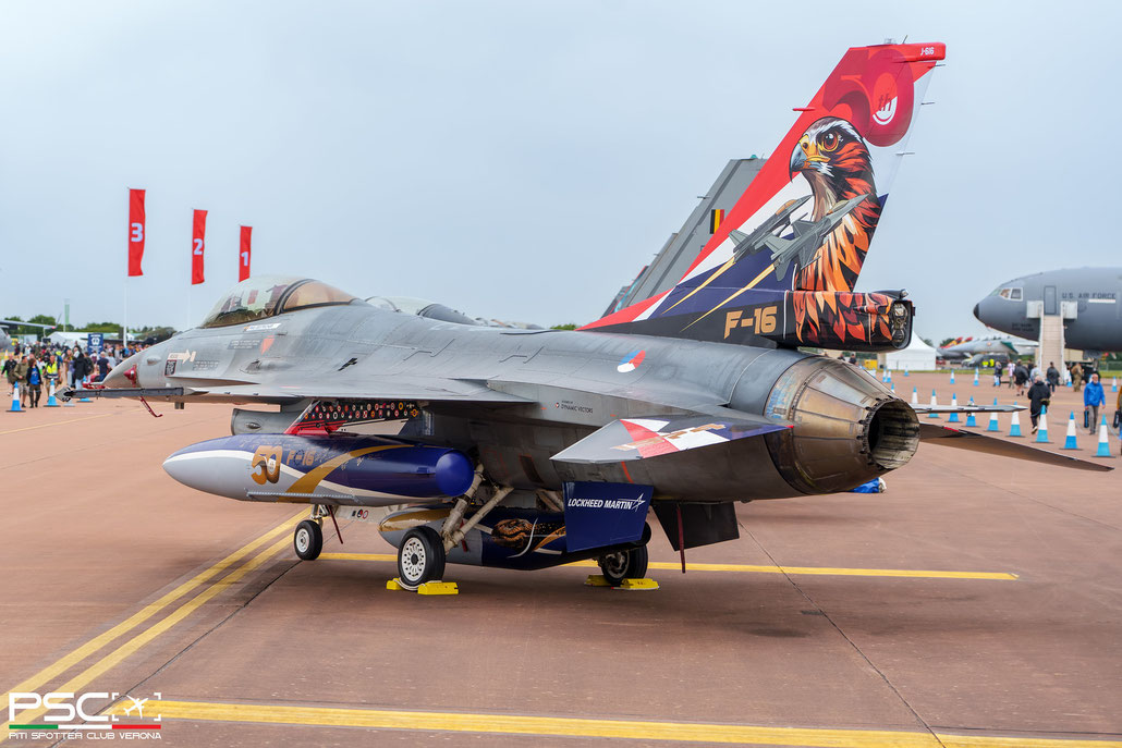 J-616  F-16AM 6D-48 Volkel @ RIAT 2024 © Piti Spotter Club Verona
