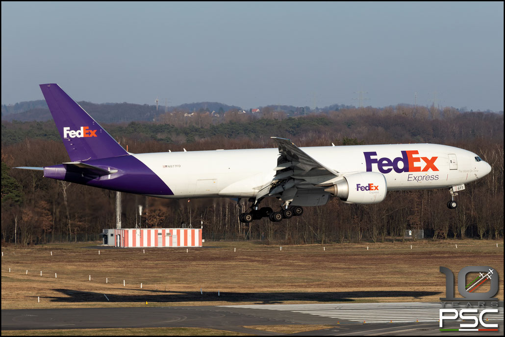 N877FD  B777-F  40683/1546  FedEx Express - Federal Express  @ Colonia - Koeln Airport © 02 2022 Piti Spotter Club Verona