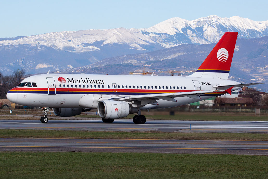 EI-DEZ  A319-112  1283  Meridiana  @ Aeroporto di Verona © Piti Spotter Club Verona 