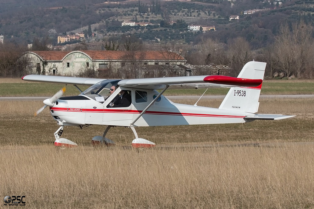 I-9538 - Tecnam P92 Echo, JS & Super - @ Aeroporto Verona Boscomantico © Piti Spotter Club Verona