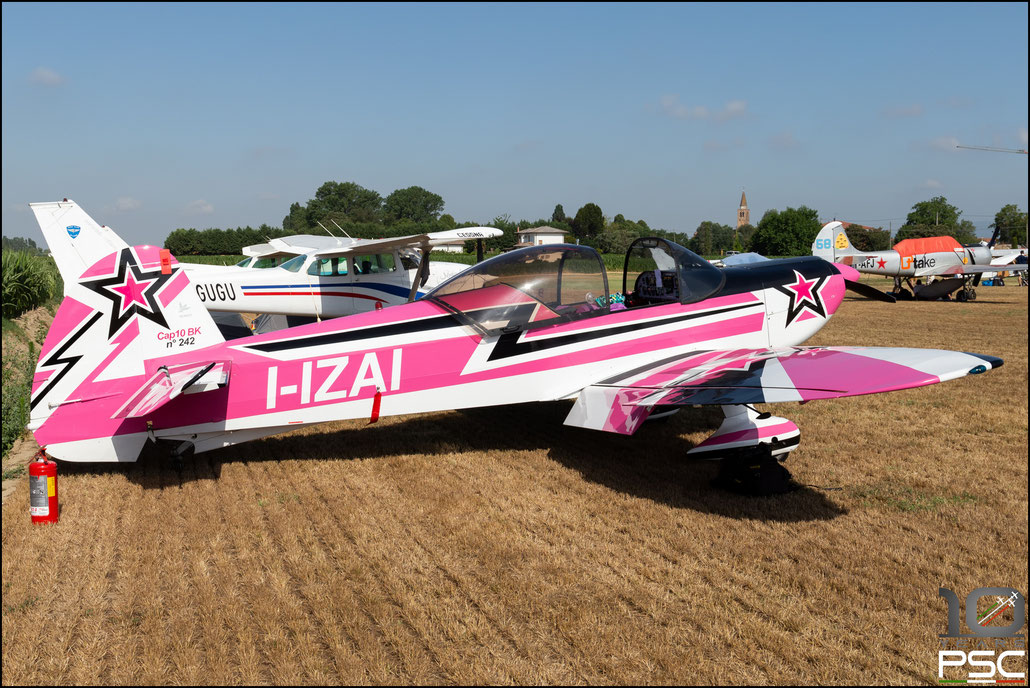 I-IZAI Mudry CAP-10B · Serial #: 242 - @ Bagnolo (PD) ©  2022 Piti Spotter Club Verona