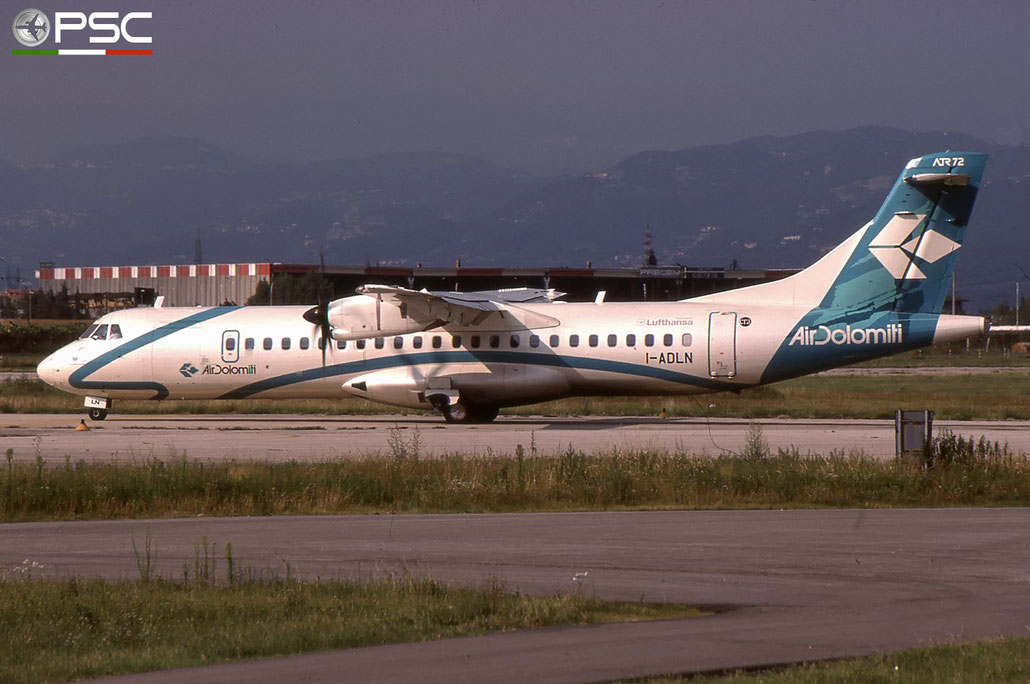 I-ADLN ATR72-212A 557 Air Dolomiti © 2018 courtesy of Marco Ceschi - Piti Spotter Club Verona