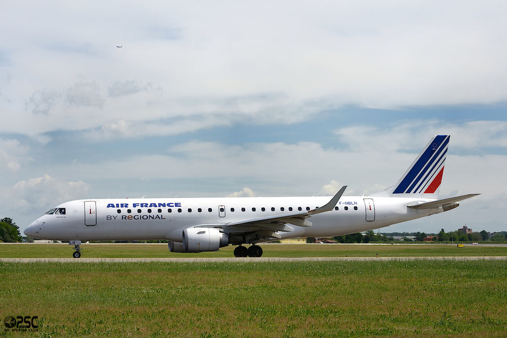 F-HBLH ERJ190STD 19000266 HOP! @ Bologna Airport 04.05.2014 © Piti Spotter Club Verona