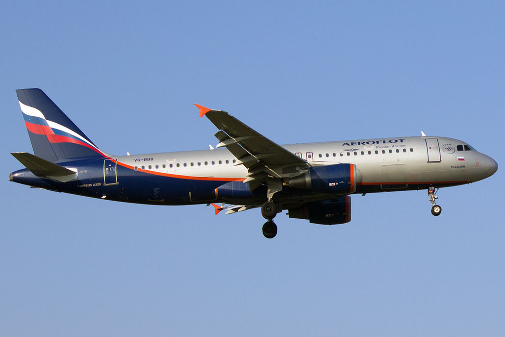 VQ-BBB A320-214 3823 Aeroflot @ Bologna Airport 14.03.2014 © Piti Spotter Club Verona