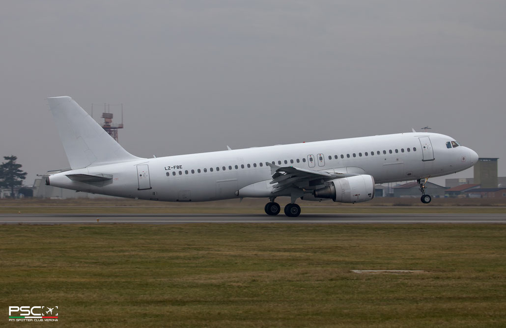 LZ-FBE Airbus A320-214 3780  cfm56-5B4/P  Bul Air>Marabu Airlines 2009  @ Verona Villafranca 01 2026 © Piti Spotter Club Verona