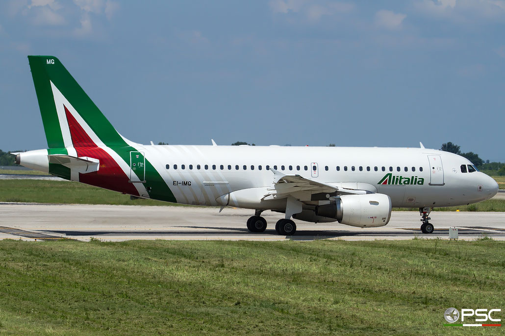 EI-IMG A319-112 2086 Alitalia @ Bologna Airport 26.05.2016 © Piti Spotter Club Verona