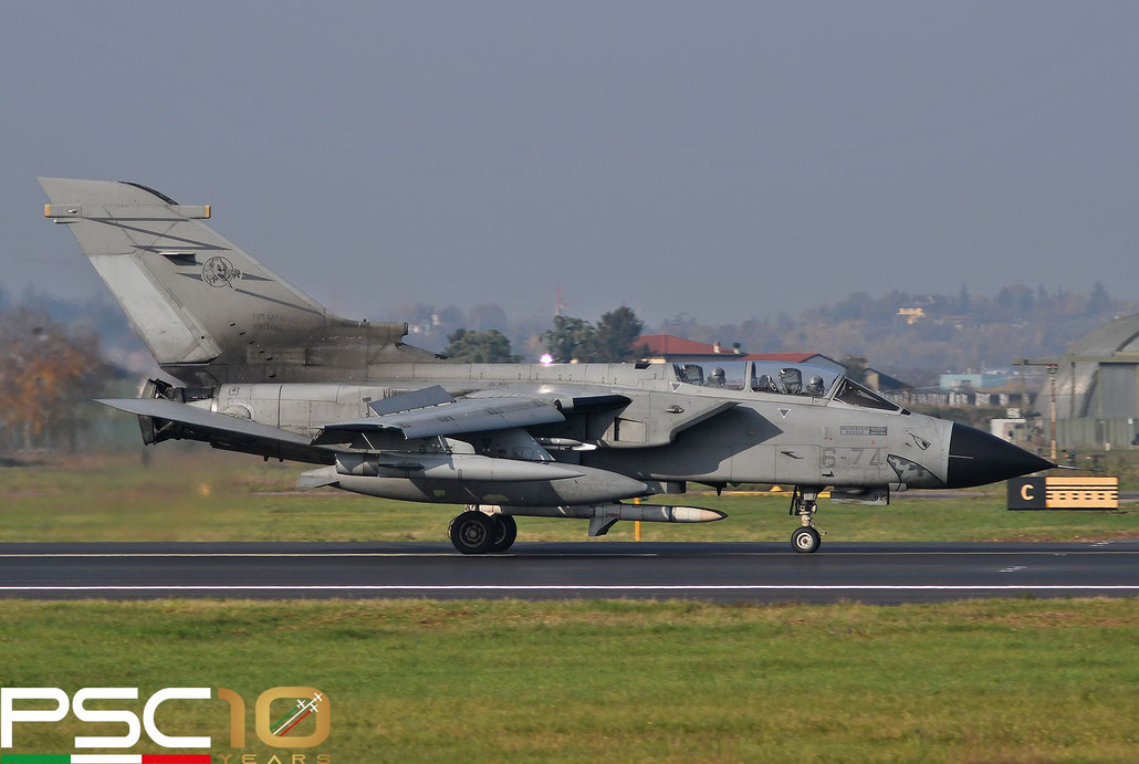 MM7062  6-74  Tornado ECR MLU RET8  492/ECR02/5072  155° Gruppo ETS @ Aeroporto di Verona 11.2021 © Piti Spotter Club Verona