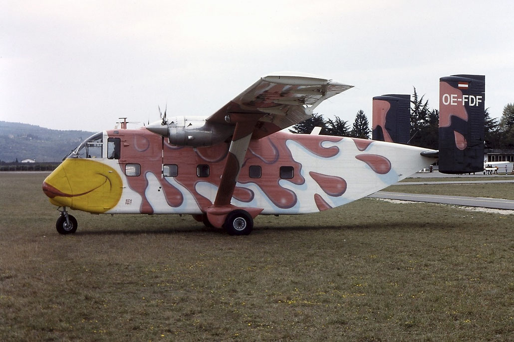 OE-FDF Shorts SC.7 Skyvan 3M-400 © Piti Spotter Club Verona 
