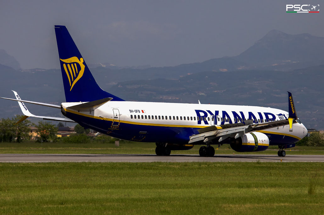 9H-QBF Boeing 737-800 44801 6620 cfm56-7B26E  Malta Air 2017  @ Aeroporto di Verona 04 2024 © Piti Spotter Club Verona