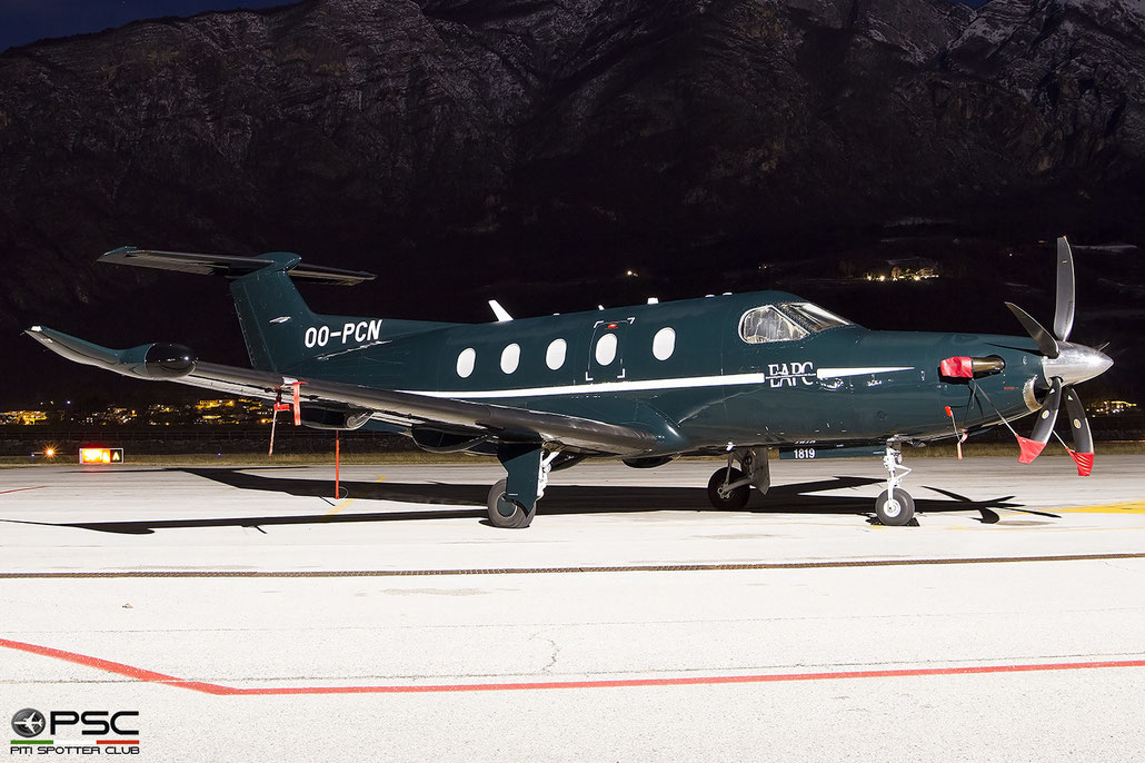 OO-PCN  PC-12/47E  1819  European Aircraft Private Club  @ Trento © 2022 Piti Spotter Club Verona