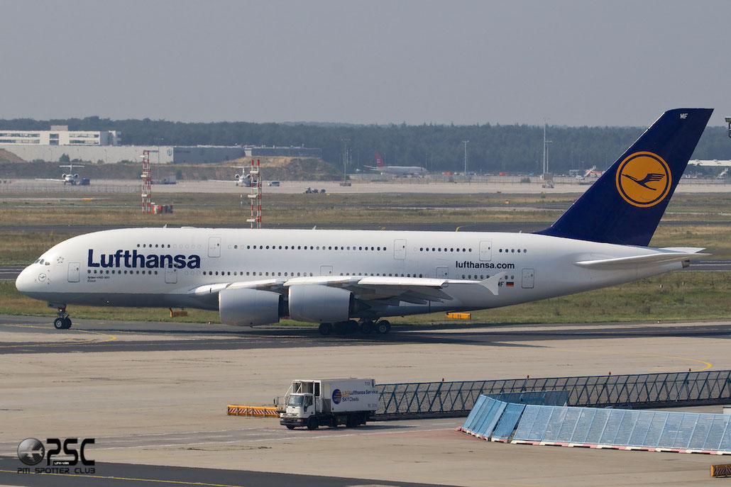 D-AIMF A380-841 66 Lufthansa @ Frankfurt Airport 25.07.2014 © Piti Spotter Club Verona