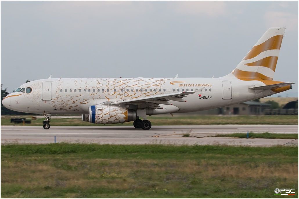 G-EUPH A319-131 1225 British Airways @ Aeroporto di Verona © Piti Spotter Club Verona
