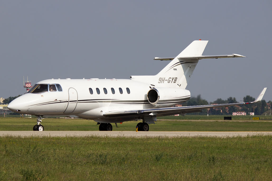 9H-GYB BAe125-900XP HA-0161 Comlux Aviation Malta @ Bologna Airport 07.09.2014 © Piti Spotter Club Verona