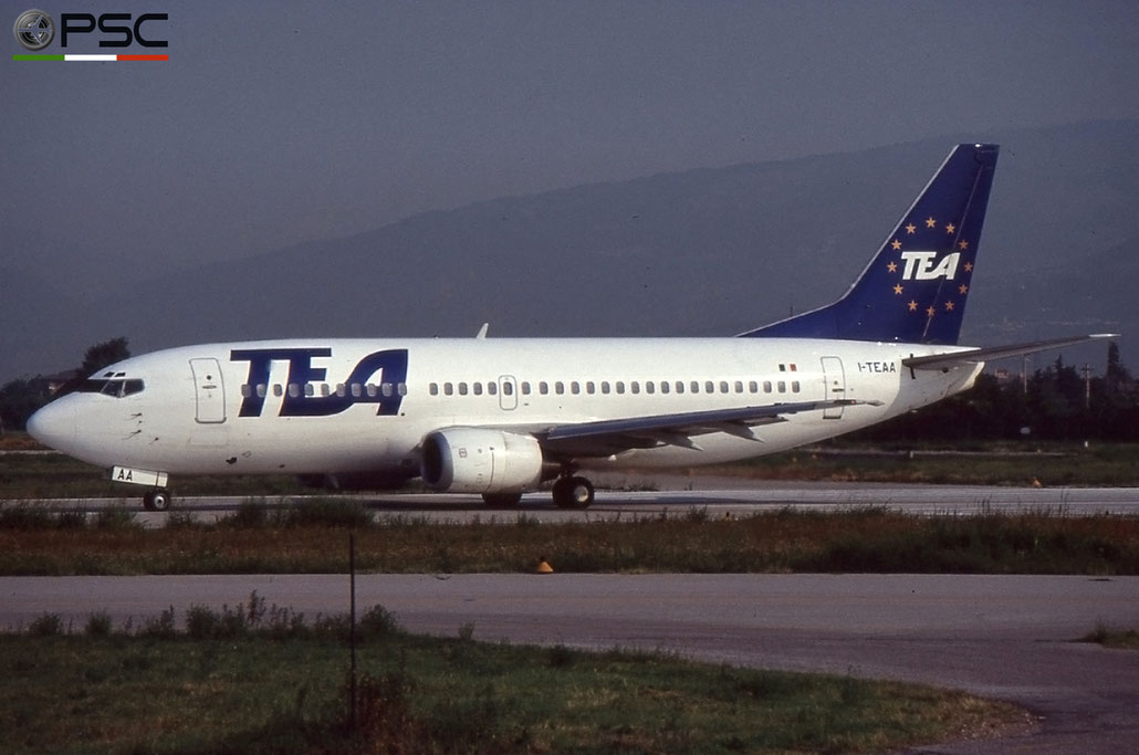 I-TEAA B737-3M8 24020/1614 TEA Italy - Trans European Airways © 2018 courtesy of Marco Ceschi - Piti Spotter Club Verona