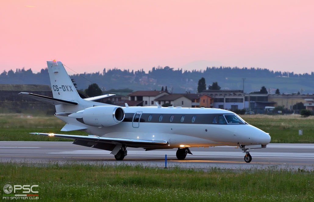 CS-DXX Ce560XLS 560-5789 NetJets Europe @ Aeroporto di Verona 26.05.2017  © Piti Spotter Club Verona
