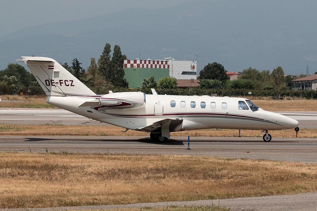 OE-FCZ Ce525A (CJ2+) 525A-0427 Avcon Jet @ Aeroporto di Verona © Piti Spotter Club Verona