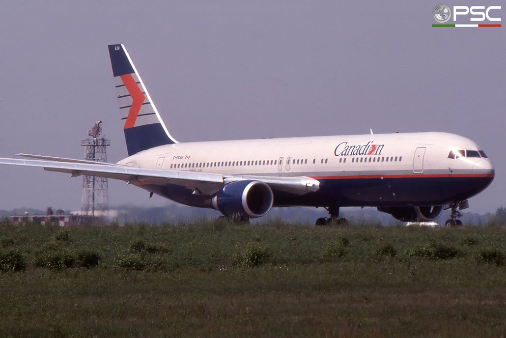 C-FCAG B767-375ER 24085/220 Canadian Airlines International © 2018 courtesy of Marco Ceschi - Piti Spotter Club Verona