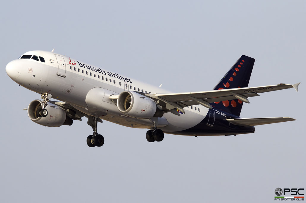 OO-SSQ  A319-112  3790  Brussels Airlines  @ Heraklion 2019 © Piti Spotter Club Verona 