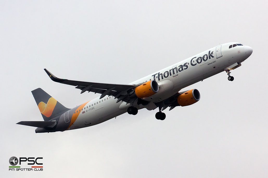 G-TCDC A321-211 5872 Thomas Cook Airlines @ Innsbruck Airport 09.01.2016 © Piti Spotter Club Verona