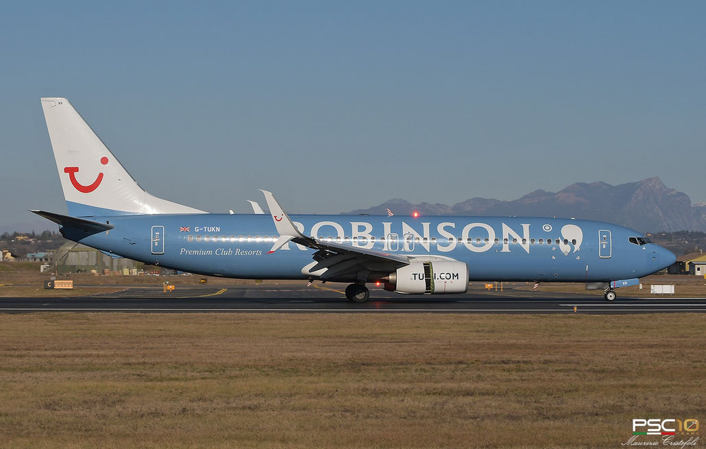 G-TUKN  B737-8K5  37252/3554  TUI Airways @ Aeroporto di Verona  02 2022 © Piti Spotter Club Verona