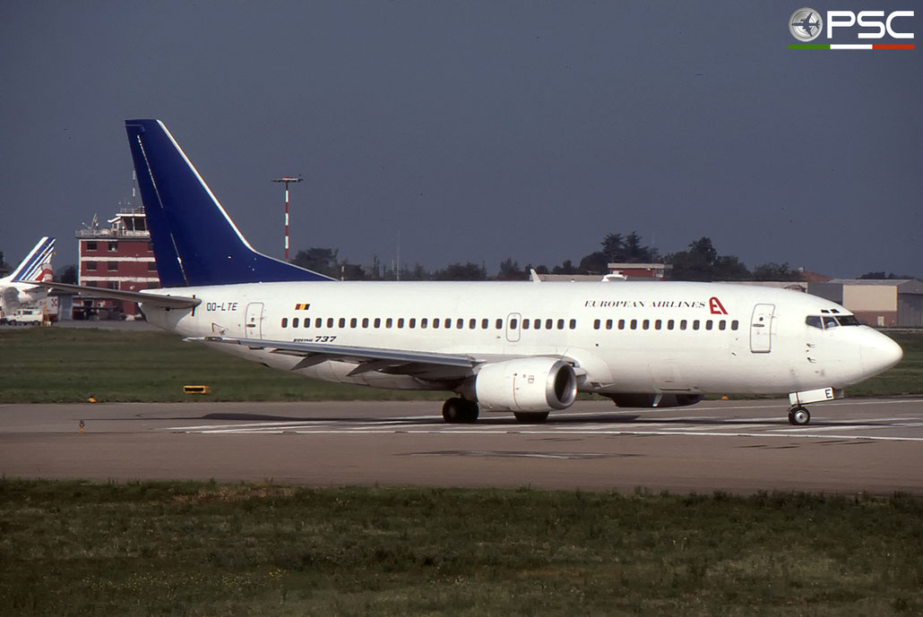 OO-LTE B737-3M8 24377/1719 European Airlines © 2017 courtesy of Marco Ceschi - Piti Spotter Club Verona