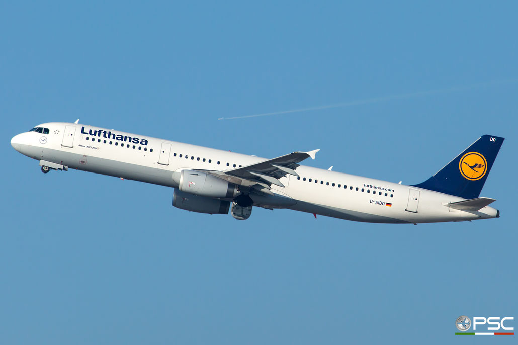 D-AIDO A321-231 4994 Lufthansa @ Munich Airport  14.02.2017 © Piti Spotter Club Verona