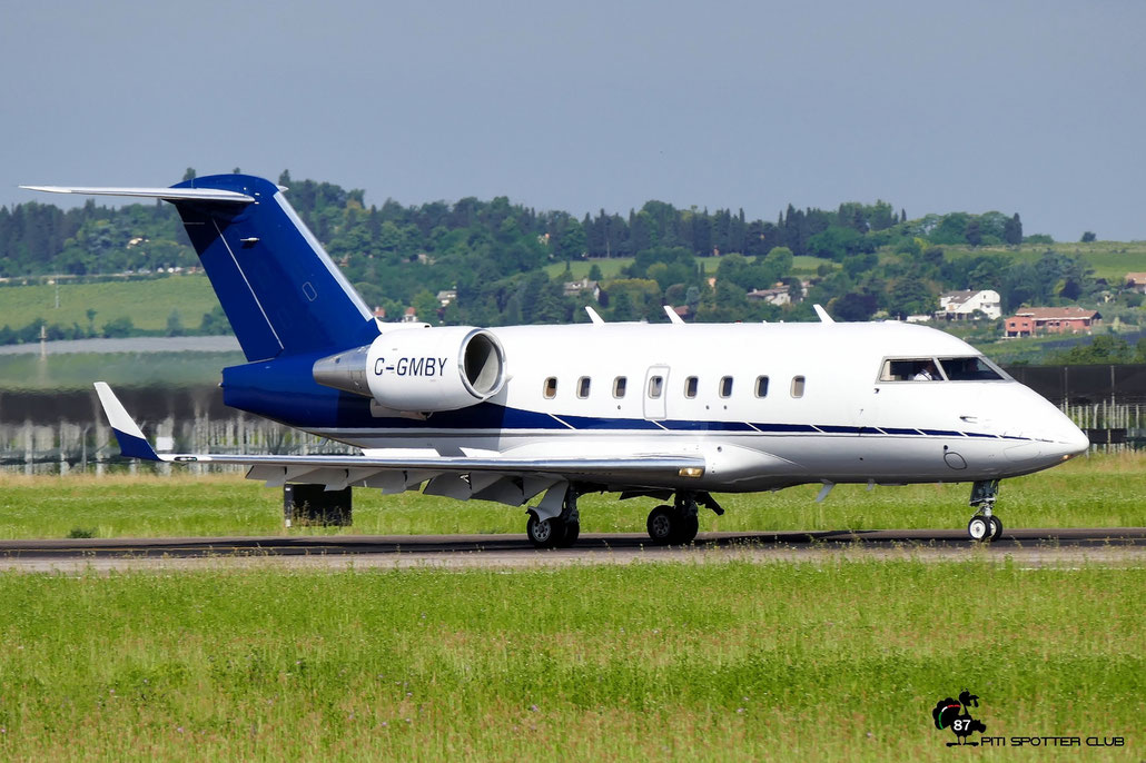 C-GMBY CL-604 5657 Aviation Jolina SEC @ Aeroporto di Verona 27.05.2017  © Piti Spotter Club Verona