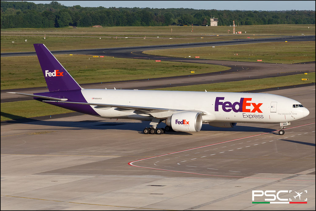 N864FD Boeing 777-FS2 37735 1015 GE90-110B1L 864 - Pippy FedEx Express 2012 @ Cologne CGN 05 2025 © Piti Spotter Club Verona